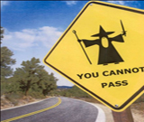 Gandalf Funny Sign
